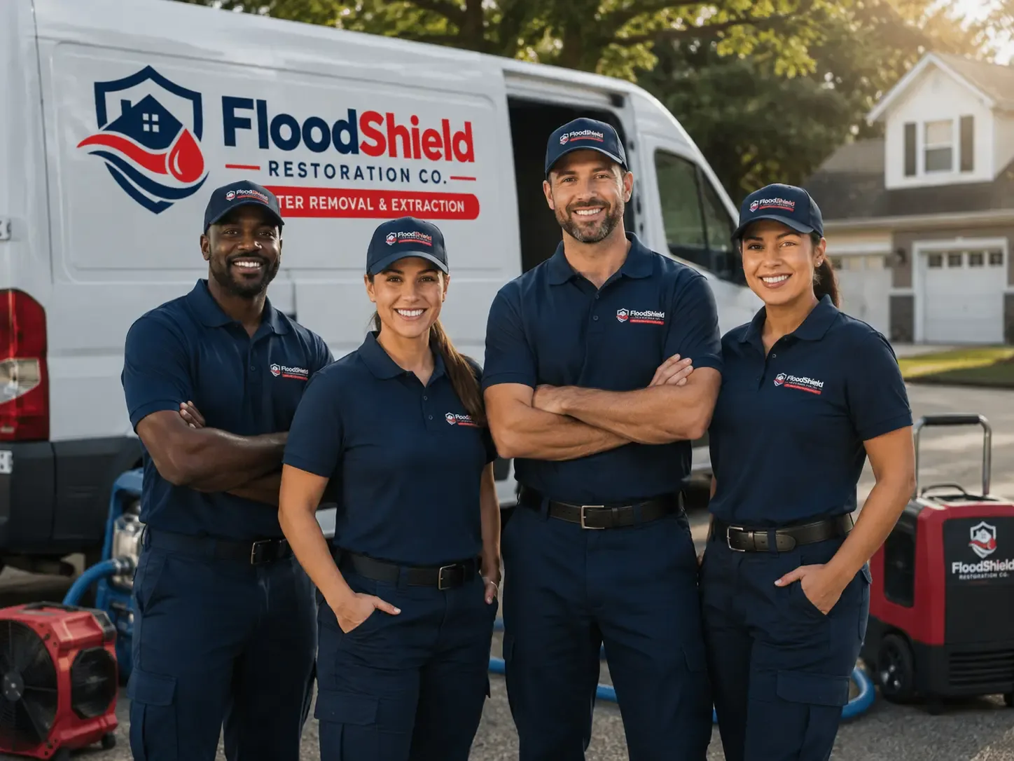 Flood Damage Restoration company in Clarington, OH